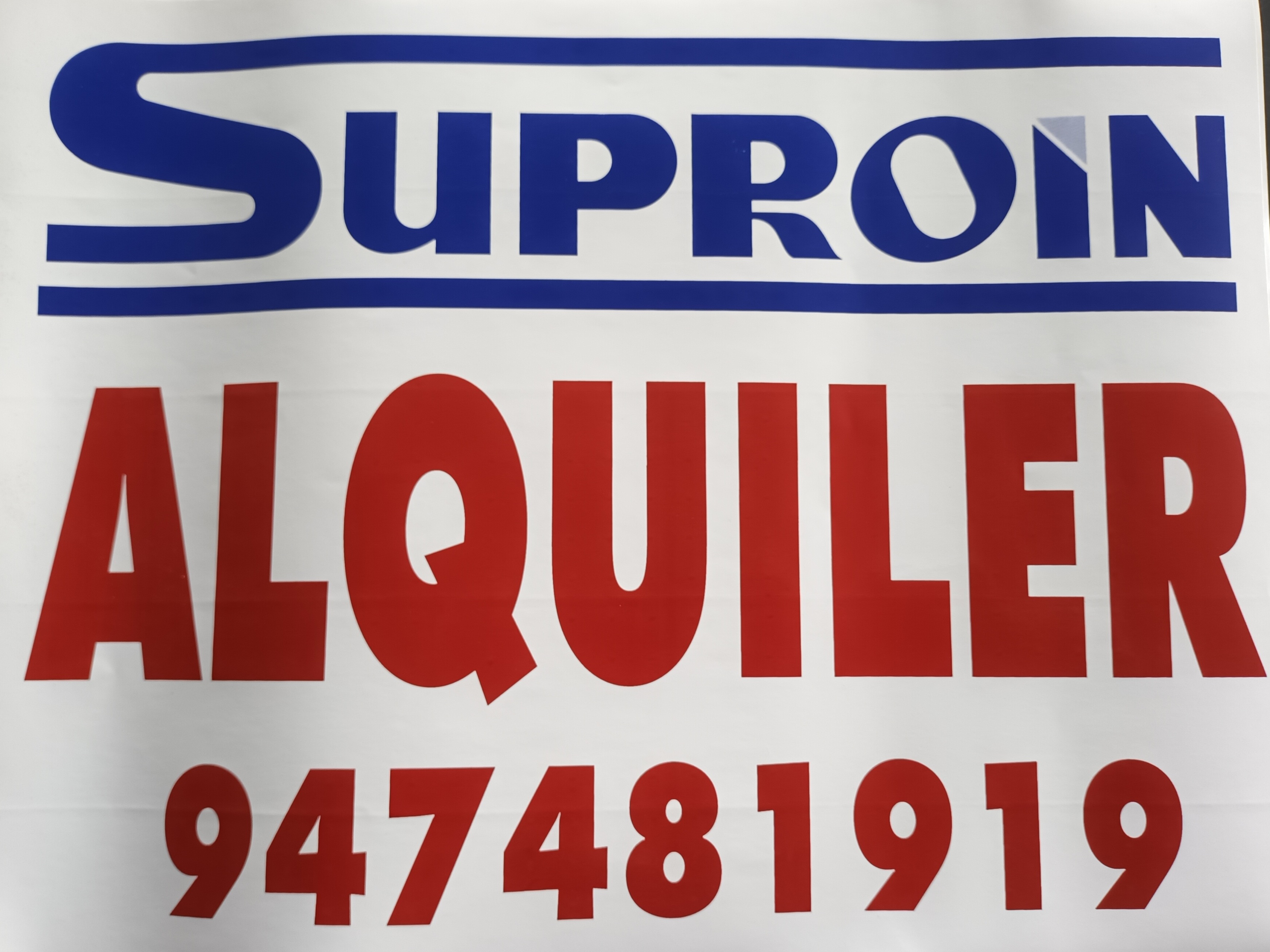 Suproin ALQUILER